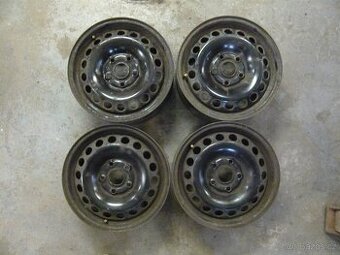 Škoda Disky 15", 5x112x57, ocelové disky 15". -