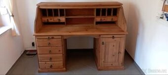 Psací stůl dřevěný - pravé dřevo