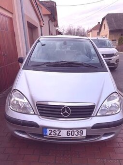 Mercedes Benz A160 L, long, stříbrná metalíza