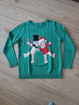 Svetr s vánočním motivem - vel. M