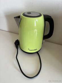 Rychlovarna konvice nerezova zelená nerez rendlik
