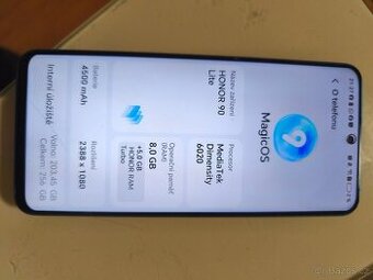 Prodám Honor 90 lite 256 gb