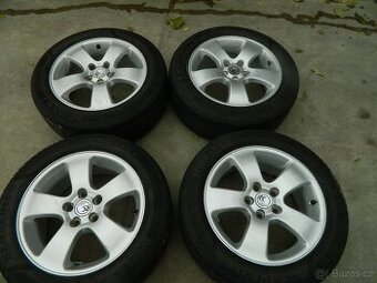 alu kola 5x112+letní pneu R16