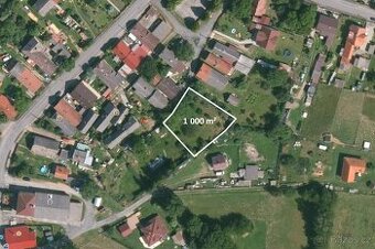 Pozemek, 1000 m2, Týček