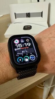 Apple Watch ULTRA 2 black + titan řemínek original