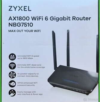 Zyxel NBG7510AX1800 WiFi 6 Gigabit Router