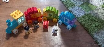 Lego duplo vláček s čísly