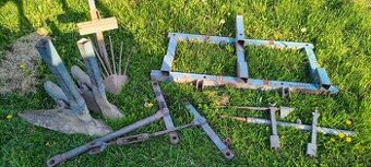 Rám pro hrobkovaci radlicky, vyorávač brambor.