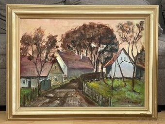 Obraz Urbánek 50x70 plátno olej