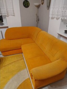 Rozkládací sedací souprava (gauč) úložný prostor