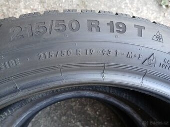 2ks zimní pneu 215/50/19