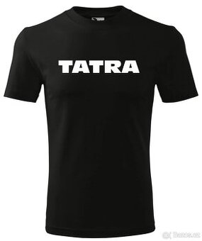 Tričko s logem Tatra (text)