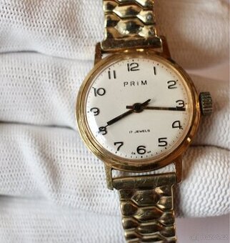 Vintage dámské náramkové hodinky PRIM