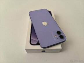 apple iphone 12 64gb Purple / Batéria 86%