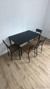 Ikea stůl SANDSBERG + 4x židle