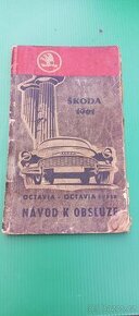 Knížka Škoda Octavia 1961