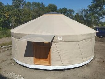 Nová celoroční jurta - průměr 5,64 m