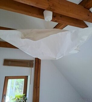 Papírové svítidlo Ikea - polštář 70x70 cm - 1