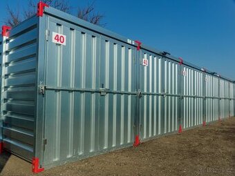 Brno - pronájem nových pětimetrových skladových boxů, 9,7 m2