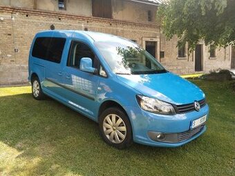 VW Caddy maxi 2,0tdi,103kw,dsg,serviska,7 mist