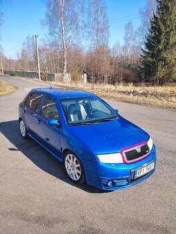 Škoda Fabia RS Swiss Blue