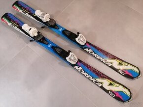 Prodám lyže Nordica Dobermann. Velikost 110cm.