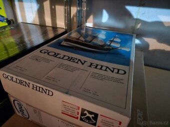 Model lodi Golden Hind 1:75
