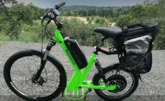 Celoodpružené elektro odrážedlo Mosquit, výkon 1000W.