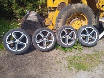 ALU kola 5x114.3 DOTZ 17" 7, 5J ET48 s pneu 215/45