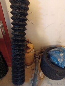 Poplastované pletivo šedé 150cm Nové