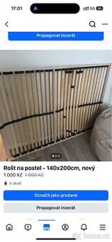 Novy rost 140x200cm