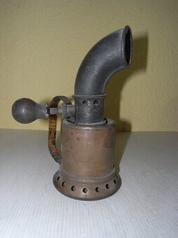 Lötlampe EOLIPYLE DR PAQUELIN pájecí hořák Vintage mosazný p