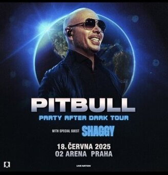 Pitbull Praha O2 arena