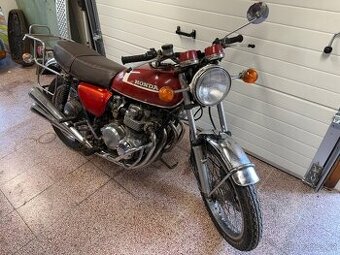 Honda CB500 Four - veterán, pojízdná, na značkách