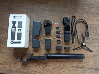 DJI osmo pocket 2 creator + stativ a držák