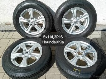 Alu kola Hyundai 5x114,3R16 - 215/70R16