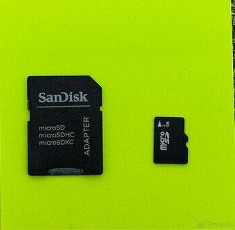 Paměťová SD karta 2Gb