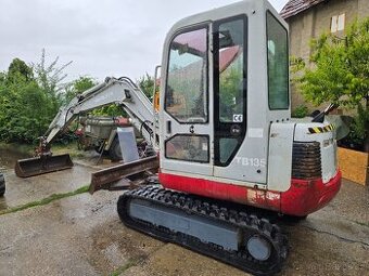 Prodám Minibagr Tateuchi Tb-135 Vaha 3.5T nový podvozek Roze