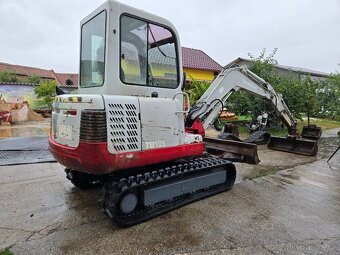 Minibagr Tateuchi Tb-135 Vaha 3.5T nový podvozek 3x lžíce