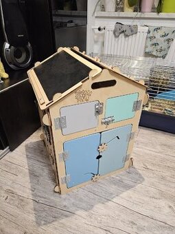 Elis Design Activity board BusyKids domeček