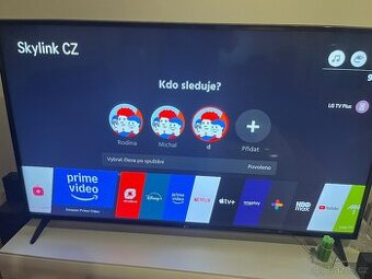 LG 65" led 4K Smart TV,