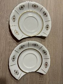 Starožitný podšálek, šálek, hrneček, porcelan, retro