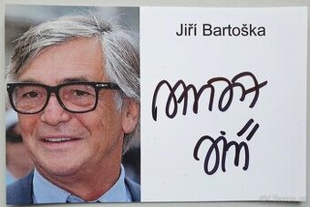 Autogram Jiřího Bartošky