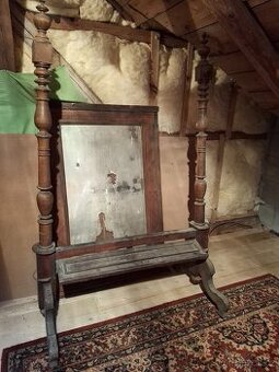 RETRO STOJAN SE ZRCADLEM