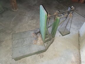 Váha - Decimálka - pěkná funkční ale i dekorace - Děčín