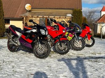 Yamaha FZR 1000, TRX 850, Suzuki GSXR 750 srad, Ducati 750ss