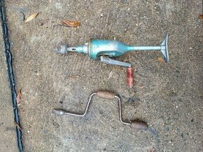 Retro ruční vrtačky