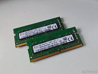 2 ks DDR4 8GB 2400MHz CL17 HMA81GS6MFR8N