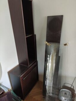 nábytek do obýváku + stel s úložným prostem