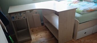 Prodám rohový psací stůl